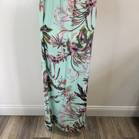 O'Neill Tropical Maxi Dress - Aqua and Lavender - Picture 9 of 12